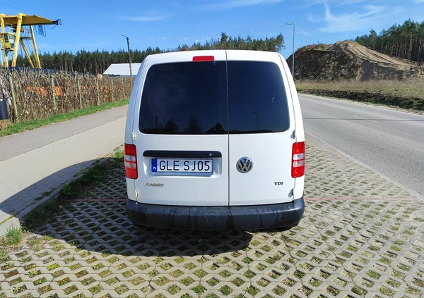 Volkswagen Caddy cena 26000 przebieg: 233200, rok produkcji 2013 z Lębork małe 277